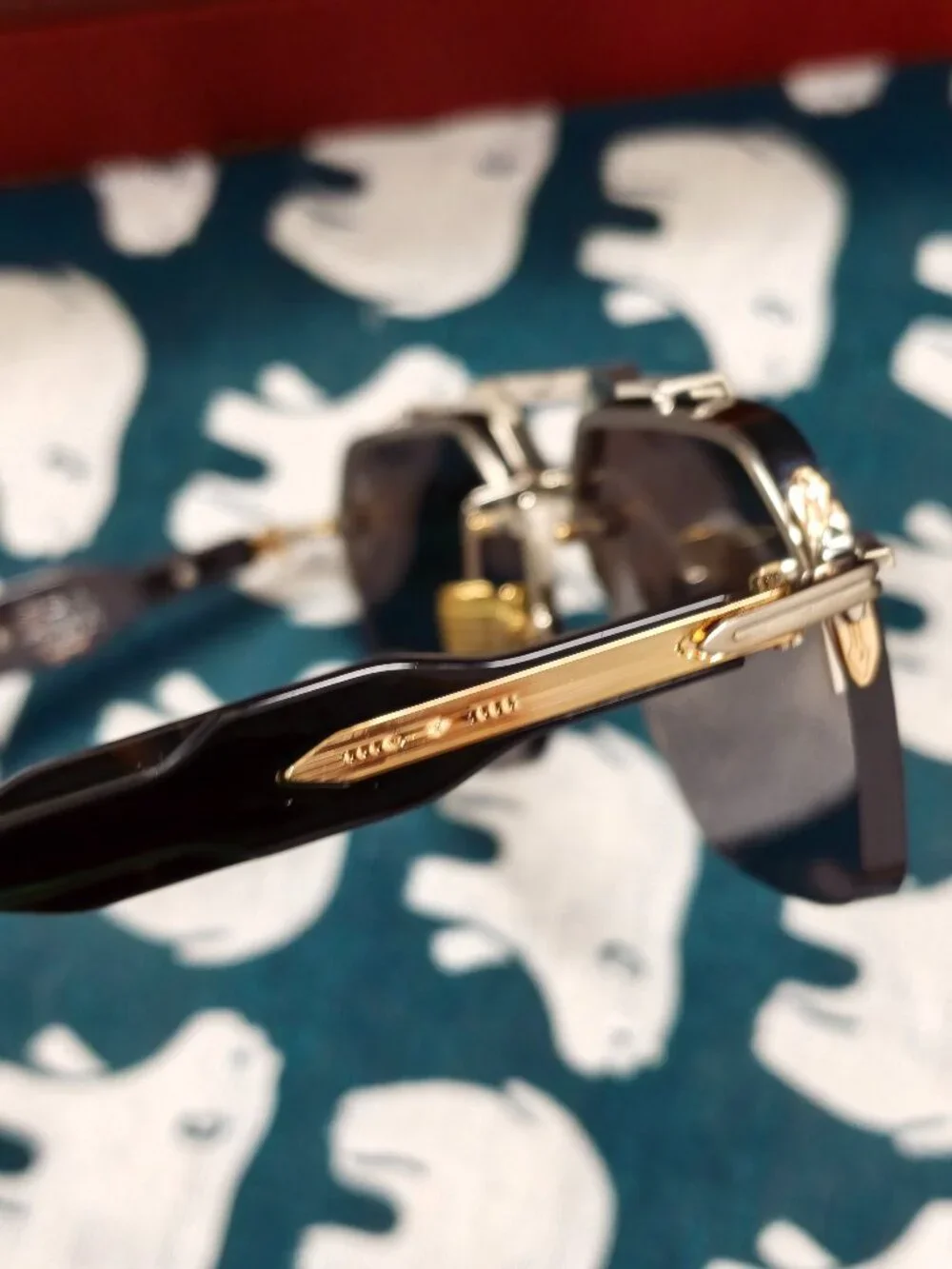 Jacques Marie Mage Silverton Unisex Sunglasses